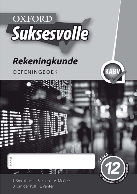 Book Oxford Suksesvolle Rekeningkunde Graad 12 Oefeningboek free