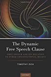 Book The Dynamic Free Speech Clause: Free Speech and its Relation to Other Constitutional Rights free