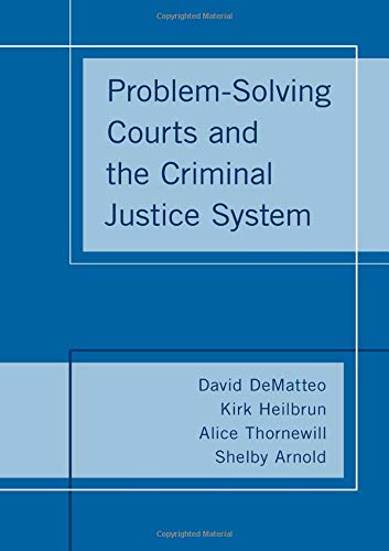 Book Problem-Solving Courts and the Criminal Justice System free
