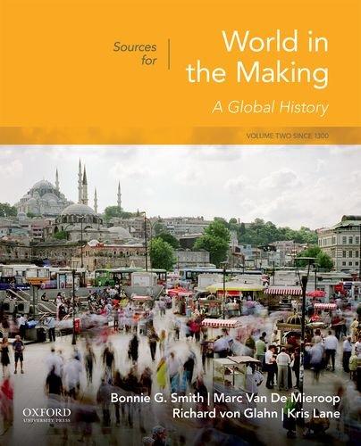 Book Sources for World in the Making: Volume 2: Since 1300 free