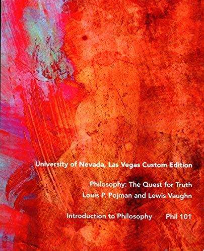 Book Philosophy: The Quest for Truth / University of Nevada, Las Vegas Custom edition free