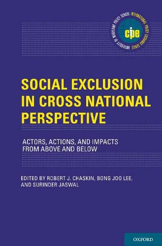 Book Social Exclusion In Cross National Perspective: Actors, Actions, And Impacts From Above And Below free