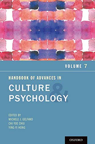 Book Handbook of Advances in Culture and Psychology, Volume 7 free