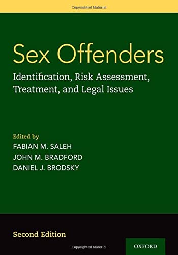 Book Sex Offenders: Identification, Risk Assessment, Treatment, and Legal Issues free
