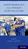 Book Anesthesiology CA-1 Pocket Survival Guide free
