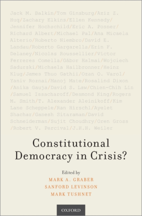 Book Constitutional Democracy in Crisis? free