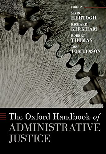 Book The Oxford Handbook of Administrative Justice (Oxford Handbooks) free