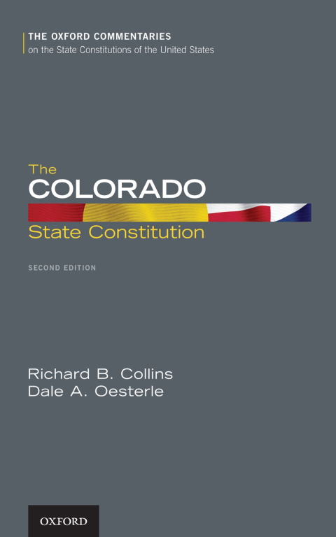 Book The Colorado State Constitution free