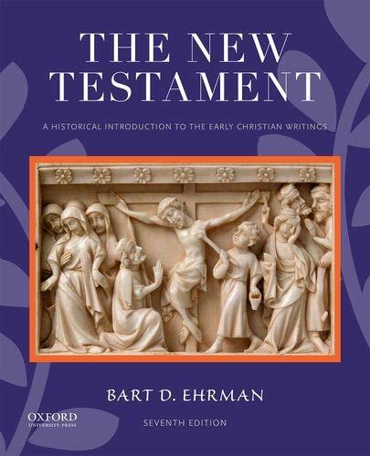 Book The New Testament: A Historical Introduction to the Early Christian Writings free