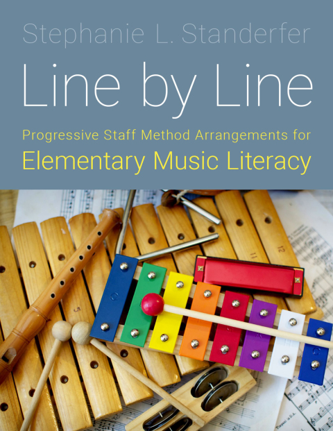 Book Line by Line: Progressive Staff Method Arrangements for Elementary Music Literacy free