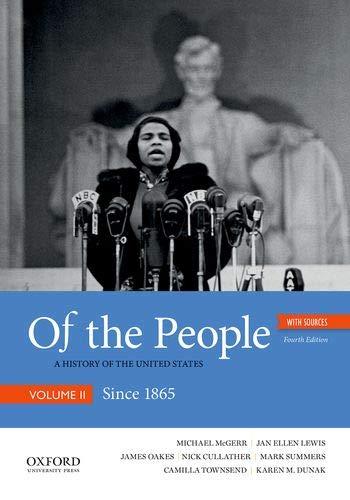 Book Of the People: A History of the United States, Volume II: Since 1865, with Sources free