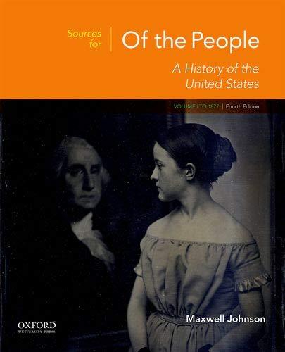 Book Sources for Of the People: Volume I: To 1877 free