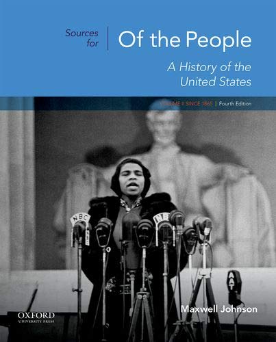 Book Sources for of the People: Volume II: Since 1865 free