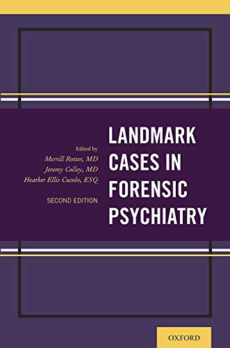 Book Landmark Cases in Forensic Psychiatry (Landmark Papers In) free