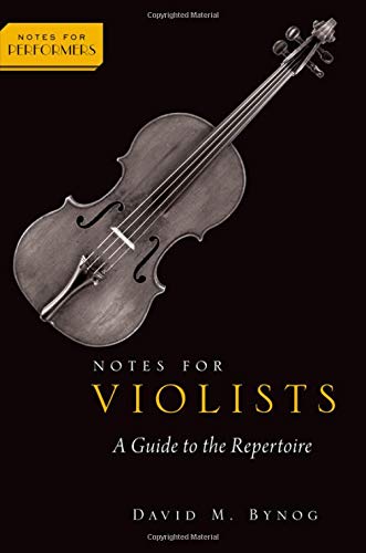 Book Notes for Violists: A Guide to the Repertoire (NOTES FOR PERFORMERS SERIES) free