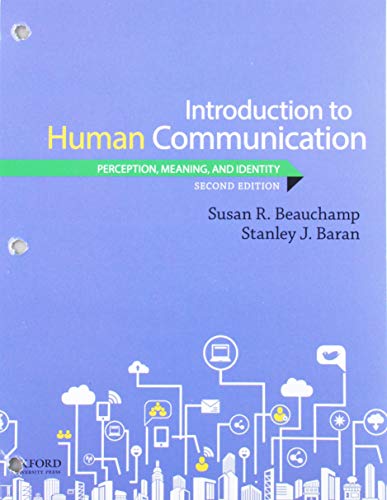 Book Introduction to Human Communication: Perception, Meaning, and Identity free