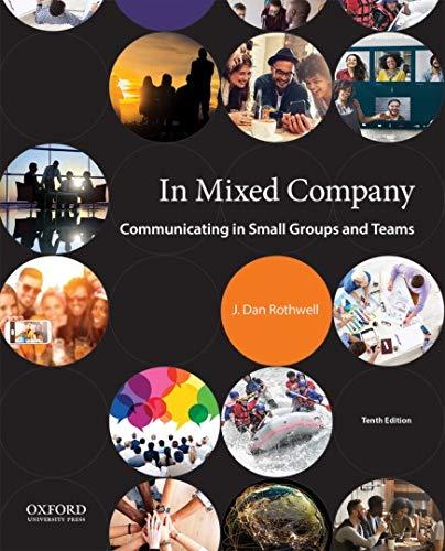 Book In Mixed Company: Communicating in Small Groups and Teams free