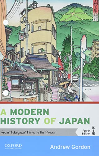 Book A Modern History of Japan: From Tokugawa Times to the Present free