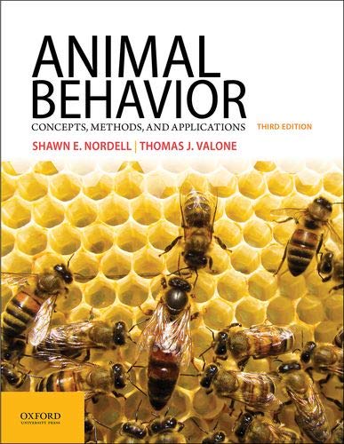 Book Animal Behavior: Concepts, Methods, and Applications free