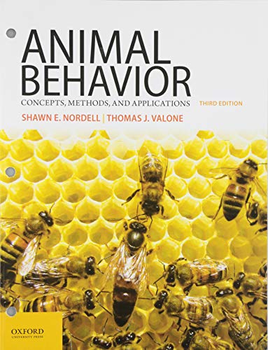Book Animal Behavior: Concepts, Methods, and Applications free