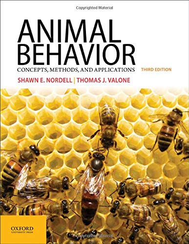 Book Animal Behavior: Concepts, Methods, and Applications free