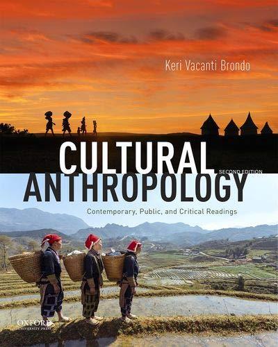 Book Cultural Anthropology: Contemporary, Public, and Critical Readings free