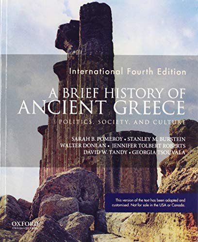 Book A Brief History of Ancient Greece: Politics, Society, and Culture free