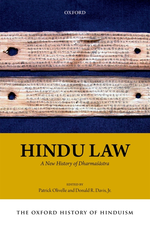 Book The Oxford History of Hinduism: Hindu Law: A New History of Dharmaśāstra free
