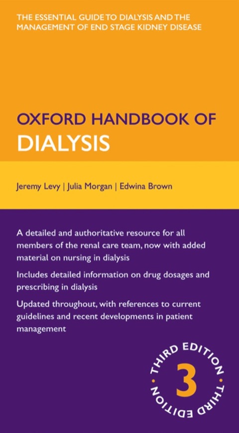 Book Oxford Handbook of Dialysis free