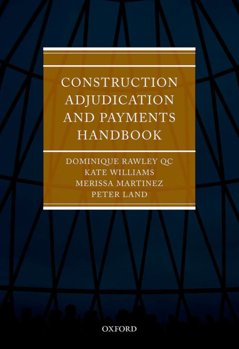 Book Construction Adjudication and Payments Handbook free