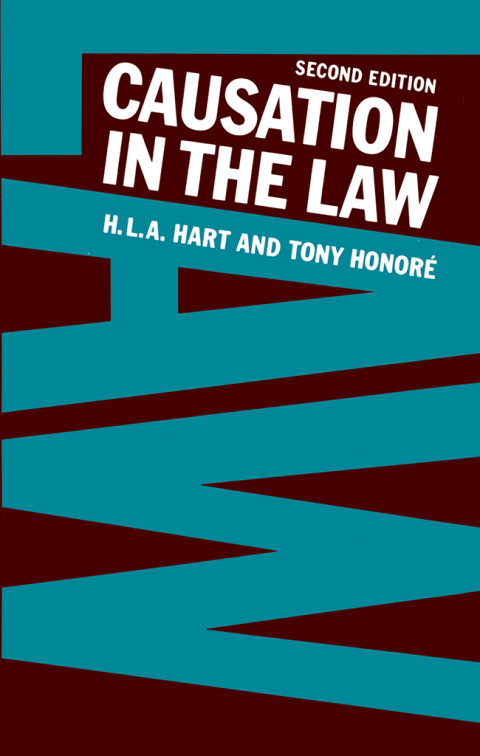 Book Causation in the Law free