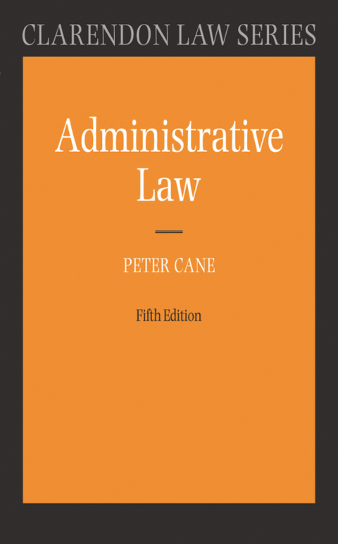 Book Administrative Law (Clarendon Law Series) free Book Administrative Law (Clarendon Law Series) free