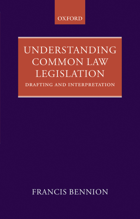 Book Understanding Common Law Legislation free