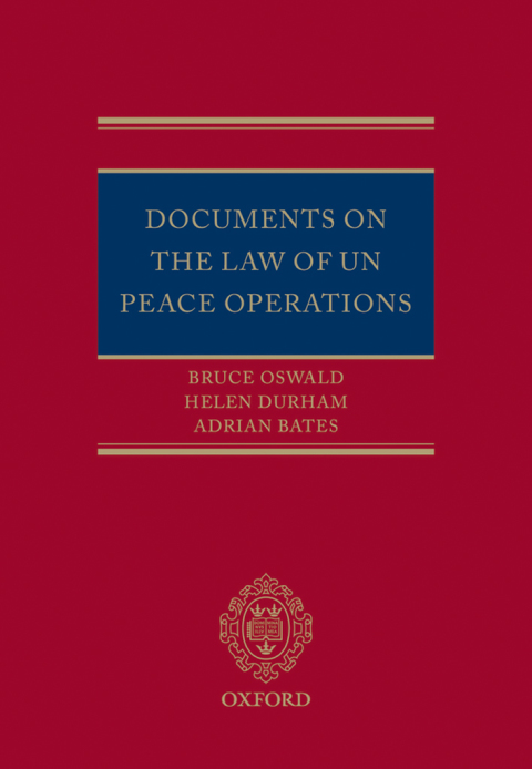 Book Documents on the Law of UN Peace Operations free