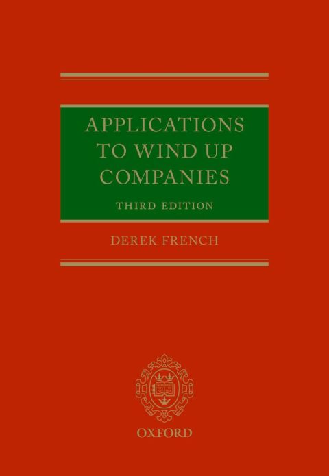 Book Applications to Wind Up Companies free