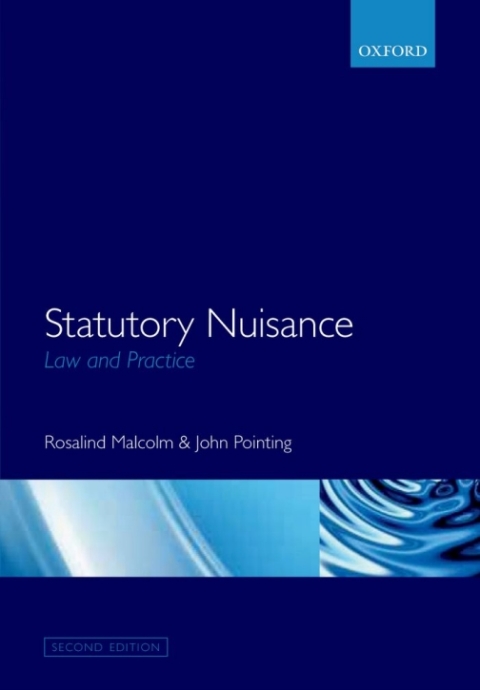 Book Statutory Nuisance: Law and Practice free