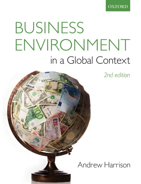 Book Business Environment in a Global Context free