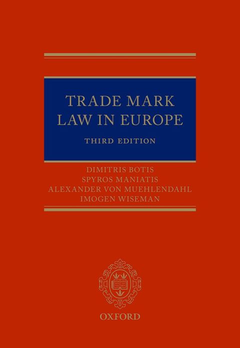 Book Trade Mark Law in Europe 3e free