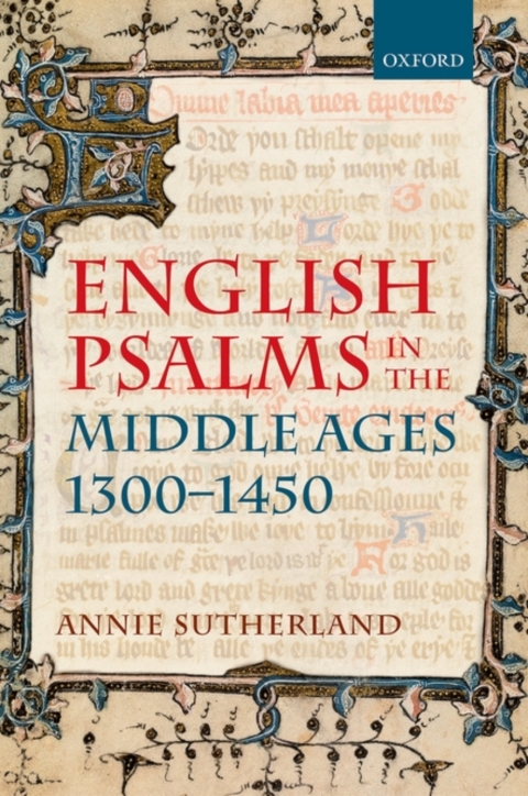 Book English Psalms in the Middle Ages, 1300-1450 free