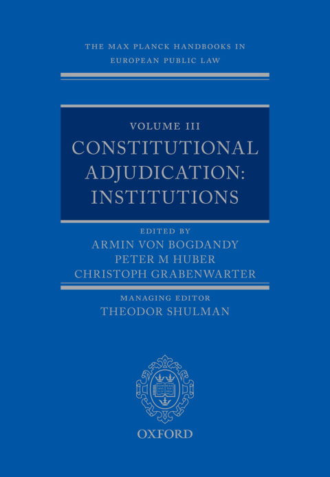 Book The Max Planck Handbooks in European Public Law free