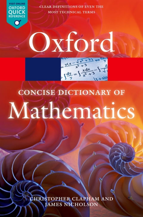 Book The Concise Oxford Dictionary of Mathematics free