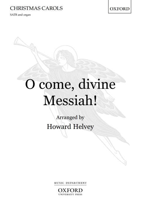 Book O come, divine Messiah! free