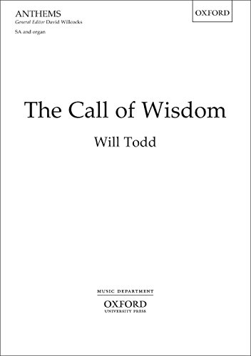Book The Call of Wisdom: Upper voices vocal score free