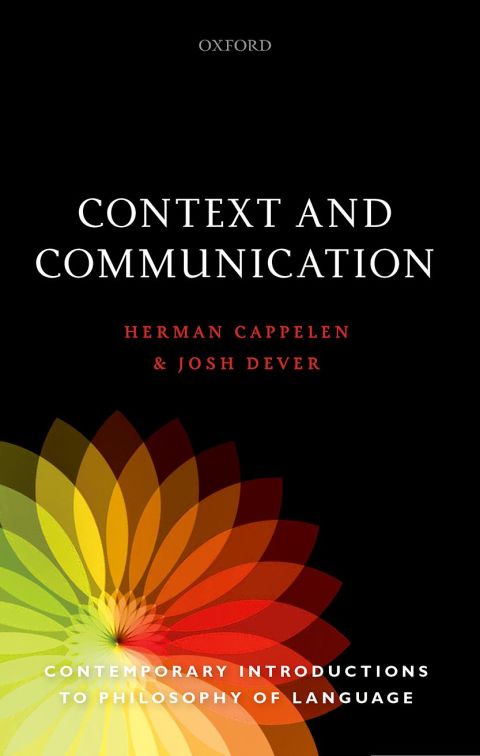 Book Context and Communication (Contemporary Introductions to Philosophy of Language) free