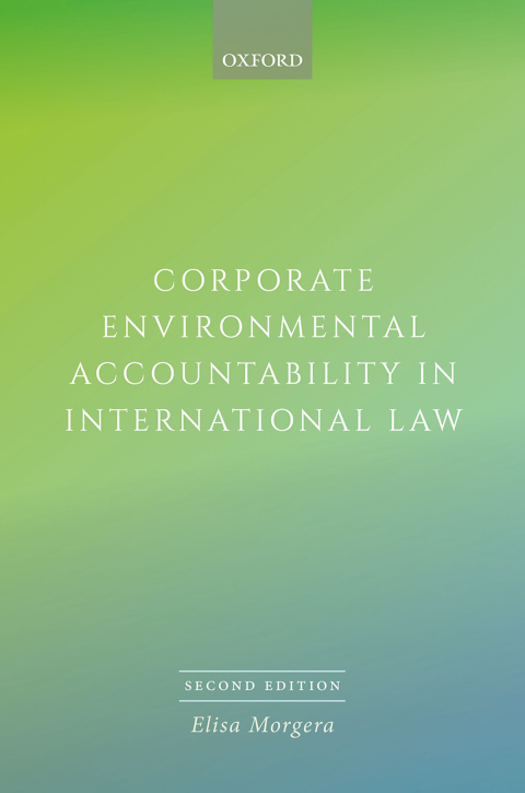 Book Corporate Environmental Accountability in International Law free
