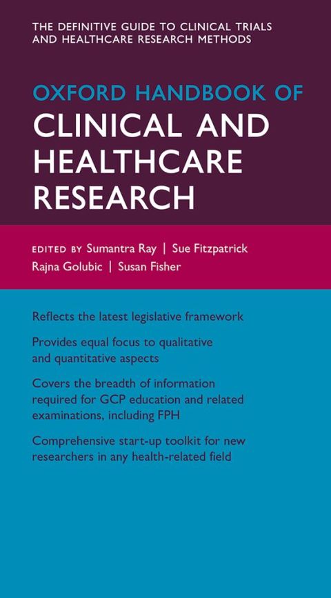 Book Oxford Handbook of Clinical and Healthcare Research (Oxford Medical Handbooks) free