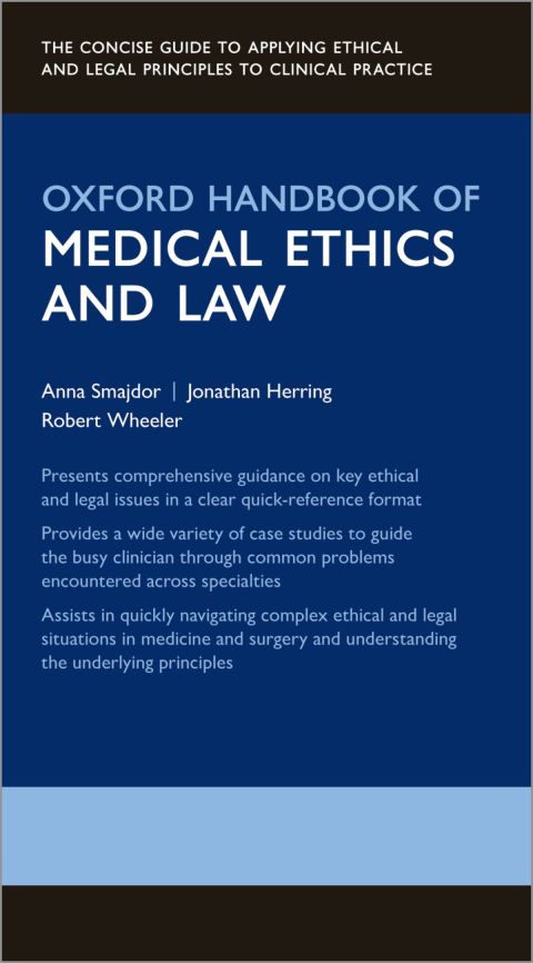 Book Oxford Handbook of Medical Ethics and Law free