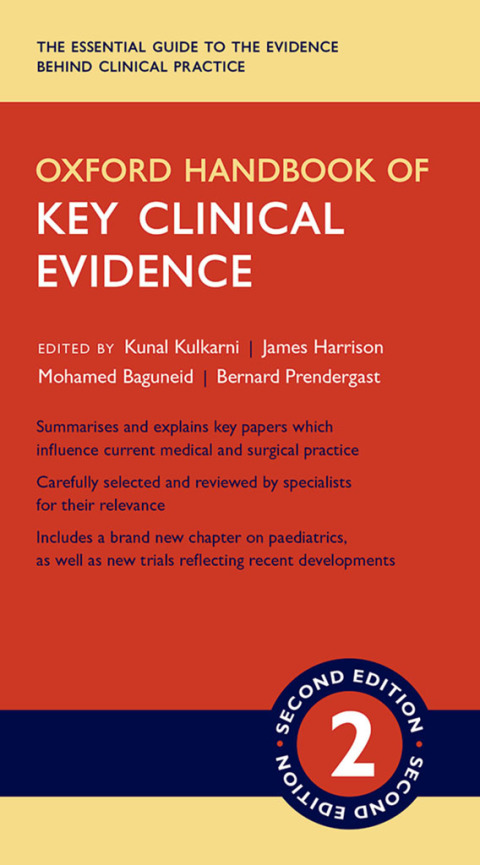 Book Oxford Handbook of Key Clinical Evidence (Oxford Medical Handbooks) free