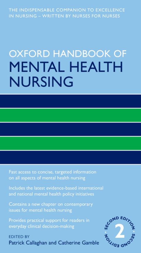 Book Oxford Handbook of Mental Health Nursing (Oxford Handbooks in Nursing) free