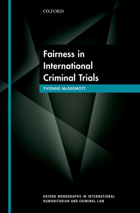 Book Fairness in International Criminal Trials free